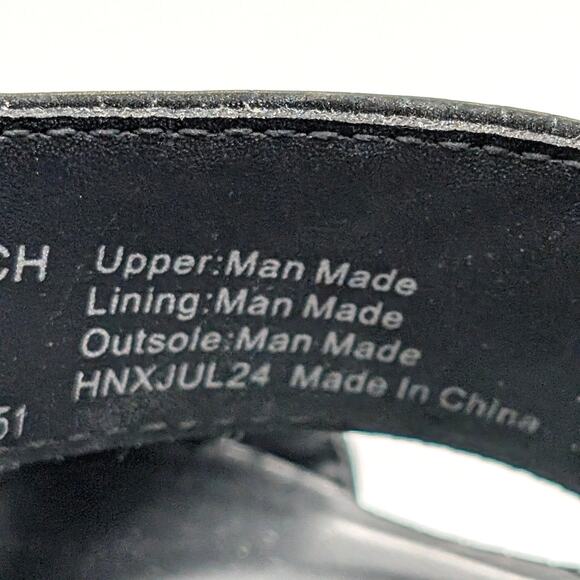 Reaction Kenneth Cole Reeva Platform Sandals Women's Black Size US9 EU40 - Picture 9 of 12